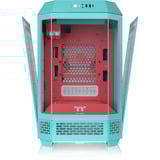 Thermaltake The Tower 250 boîtier mini tower Menthe/Baies | 2x USB-A | 1x USB-C | Verre Trempé