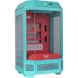 Thermaltake  boîtier mini tower Menthe/Baies | 2x USB-A | 1x USB-C | Verre Trempé