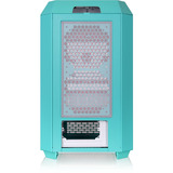 Thermaltake  boîtier mini tower Menthe/Baies | 2x USB-A | 1x USB-C | Verre Trempé