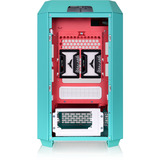 Thermaltake  boîtier mini tower Menthe/Baies | 2x USB-A | 1x USB-C | Verre Trempé