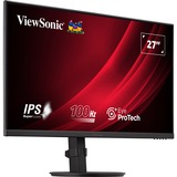 ViewSonic VA VA2708-HDJ écran plat de PC 68,6 cm (27") 1920 x 1080 pixels Full HD LED Noir Moniteur  Noir, 68,6 cm (27"), 1920 x 1080 pixels, Full HD, LED, 5 ms, Noir