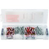 fischer 560097, Cheville Gris clair/Rouge