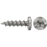 fischer Vis pour panneaux agglomérés PowerFast II 3,5x12 tête demi-ronde TX 