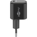 goobay Chargeur rapide Nano USB-C PD GaN 45 W Noir, 1x USB-C