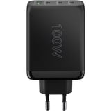 goobay USB-C PD Multiport Quick Charger (100 W), Chargeur Noir