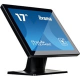 iiyama ProLite T1721MSC-B2 écran plat de PC 43,2 cm (17") 1280 x 1024 pixels SXGA LED Écran tactile Dessus de table Noir Moniteur Noir (Mat), 1x HDMI, 1x VGA, 43,2 cm (17"), 1280 x 1024 pixels, SXGA, LED, 5 ms, Noir