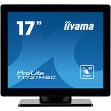 iiyama ProLite T1721MSC-B2 écran plat de PC 43,2 cm (17") 1280 x 1024 pixels SXGA LED Écran tactile Dessus de table Noir Moniteur  Noir (Mat), 43,2 cm (17"), 1280 x 1024 pixels, SXGA, LED, 5 ms, Noir