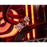 ALTERNATE Custom PC Series • iCUE Red Madness Gaming-PC, PC gaming Noir/transparent