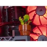 ALTERNATE Custom PC Series • iCUE Red Madness Gaming-PC, PC gaming Noir/transparent