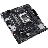 ASUS PRIME A620M-K AMD A620 Emplacement AM5 micro ATX carte mère socket AM5 AMD, Emplacement AM5, AMD Ryzen 7000 Series, Emplacement AM5, DDR5-SDRAM, 96 Go