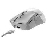 ASUS ROG Gladius III Wireless AimPoint, Souris gaming Blanc, 36.000 dpi, 2.4 GHz, Bluetooth, LED RGB