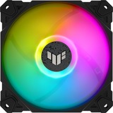 ASUS TUF Gaming TF120 ARGB 3IN1, Ventilateur de boîtier Noir/transparent, 3 pièces, contrôleur ARGB inclus
