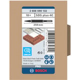 Bosch 2 608 690 132 accessoire pour marteau rotatif Attache ciseau pour marteur-perforateur, Burin Attache ciseau pour marteur-perforateur, Bosch, 250 mm, 10 pièce(s)