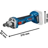 Bosch BOSCH GGS 18V-20 solo KARToN, Meuleuse droite Bleu/Noir, 1,2 kg