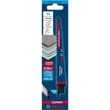 Bosch S 641 HM Lames de scie sabre Acier fin au carbone 1 pièce(s), Lame de scie Lames de scie sabre, Ciment aéré, Panneau en fibre de ciment, Acier fin au carbone, Noir, Bleu, Rouge, Pointe au carbure de tungstène (TCC), 10 cm