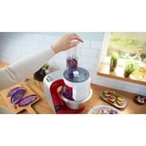Bosch Serie 4 MUM5X720 robot de cuisine 1000 W 3,9 L Rouge, Argent Balances intégrées Rouge/Argent, 3,9 L, Rouge, Argent, Tactile, 2,7 kg, 1,1 m, 4 disques