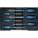 Bosch Set de tournevis SL/PH/PZ/TX Professional, 6 pièces Bleu/Noir