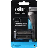 Braun Series 3 Kombipack 21 B neu Tête de rasage Noir, Tête de rasage, 1 tête(s), Noir, Acier inoxydable, 18 mois, Braun, Series 3 21 B