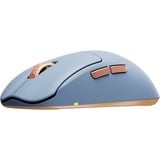 CHERRY CX-M68W-BLUE, Souris gaming Bleu clair/cuivre
