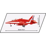 COBI Forces armées - BAe Hawk T1 Red Arrows, Jouets de construction Échelle 1:48