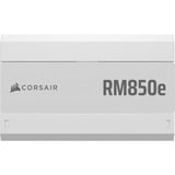 Corsair RM850e (2025) White alimentation  modulaire 850 watt Blanc, 1x 12V-2x6, 2x PCIe