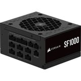 Corsair SF1000 alimentation  modulaire 1000 watt Noir, 1x 12V-2x6, 3x PCIe