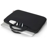 DICOTA D31790 sacoche d'ordinateurs portables 35,8 cm (14.1") Housse Noir, Housse PC portable Noir, Housse, 35,8 cm (14.1"), 0,18 g