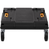 DeWALT TS-Cart Rollbrett für T-STAK Boxen, Planche à roulettes Noir, Noir, 100 kg, 436 mm, 486 mm, 181 mm