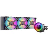 DeepCool CASTLE 360EX RGB, Watercooling Noir, Connecteur de ventilateur PWM à 4 broches