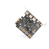 Digitus Carte PCIe 2x USB-C + 3x USB A, Carte d'interface 