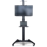 Digitus Chariot de présentation TV DA-90370 avec étagère, Support Noir