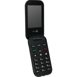 Doro 380492, Téléphone à clapet Noir