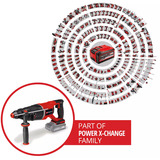 EINHELL TP-HD 18/26 D Li BL - Solo, 4514270, Marteau piqueur Noir/Rouge