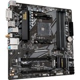 GIGABYTE B550M DS3H AC Carte mère - Processeurs AMD Ryzen 5000, VRM 5+3 phases, jusqu'à 4733 MHz DDR4, 1xPCIe 4.0 + 1xPCIe 3.0 M.2, Wi-Fi 5, LAN 1GbE, USB 3.2 Gen 1 carte mère socket AM4 VRM 5+3 phases, jusqu'à 4733 MHz DDR4, 1xPCIe 4.0 + 1xPCIe 3.0 M.2, Wi-Fi 5, LAN 1GbE, USB 3.2 Gen 1, AMD, Emplacement AM4, AMD Ryzen 3000 Series, AMD Ryzen 4000 Series, AMD Ryzen 5000 Series, Emplacement AM4, DDR4-SDRAM, 128 Go