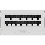 GIGABYTE GP-AE850PM PG5 ICE alimentation modulaire 850 watt Blanc, 1x 12VHPWR, 6x PCIe