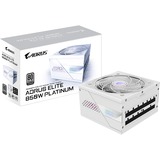 GIGABYTE GP-AE850PM PG5 ICE alimentation modulaire 850 watt Blanc, 1x 12VHPWR, 6x PCIe