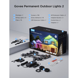 Govee Lumières extérieures permanentes 2, Lumière LED 