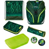 Herlitz SoftLight Plus Jungle, Cartable Vert/vert foncé