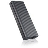 ICY BOX IB-1817MC-C31, Boîtier disque dur Gris
