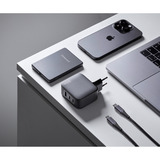 Intenso Intenso Power Adapter W100ACC GaN + C520C Câble, Chargeur Noir