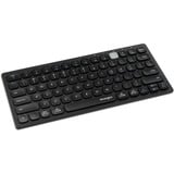 Kensington Clavier sans fil double multi-appareils compact Noir, Layout DE