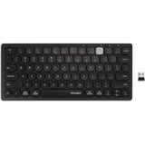 Kensington Clavier sans fil double multi-appareils compact Noir, Layout DE
