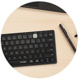 Kensington Clavier sans fil double multi-appareils compact Noir, Layout DE