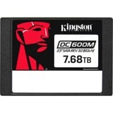 Kingston SATA Enterprise DC600ME (usage mixte) 2,5” de 7 680 Go SSD 5” de 7 680 Go, 7,68 To, 2.5", 560 Mo/s, 6 Gbit/s