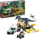 Jurassic World - Missions dinosaures: le camion de transport de l’allosaure, Jouets de construction