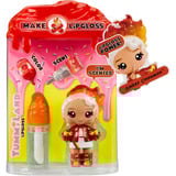 MGA Entertainment Yummiland Lip Gloss Doll Series 2- Cinnamon Spice (Amber Cinnamon), Poupée Mini poupée, Femelle, 4 an(s), 100 mm, Multicolore