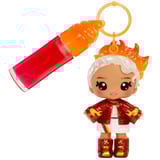 MGA Entertainment Yummiland Lip Gloss Doll Series 2- Cinnamon Spice (Amber Cinnamon), Poupée Mini poupée, Femelle, 4 an(s), 100 mm, Multicolore