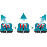 Makita SN400MP, Souffleur de neige Bleu/Noir