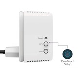 Netgear EX3110 Émetteur et récepteur réseau Blanc 10, 100, 300 Mbit/s, Répéteur Émetteur et récepteur réseau, 750 Mbit/s, 10,100,300 Mbit/s, Microsoft ® Internet Explorer ® 8.0, Firefox ® 20, Safari ® 5.1 or Google Chrome ™ 25.0 or..., 10/100Base-T(X), IEEE 802.11a, IEEE 802.11ac, IEEE 802.11b, IEEE 802.11g, IEEE 802.11n