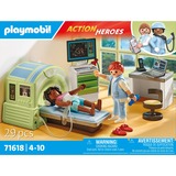 PLAYMOBIL Action Heroes - IRM avec patient, Jouets de construction 71618